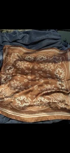 Damen Vintage Schal von Megan Sisco’s Maße 27/27 - Bild 1 von 9