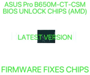 ASUS Pro B650M-CT-CSM, SANS MOT DE PASSE MICROLOGICIEL CORRIGE PUCE BIOS DERNIÈRE VERSION - Photo 1/1
