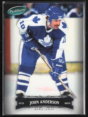 2007-08 Parkhurst John Anderson Toronto Maple Leafs #2 - Image 1 of 2