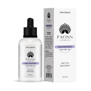 NIACINAMIDE FACE SERUM 10% + Zinc 1%, CLEAR GLOWING SKIN, PORE REDUCER - Picture 1 of 7