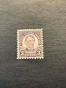 US Stamps Scott #584…3¢ Lincoln Mh - Picture 1 of 2