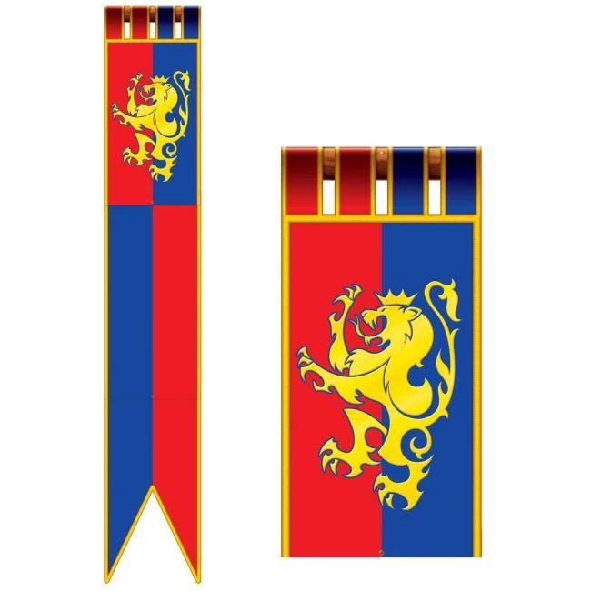 Papel articulado de 6 pies medieval recorte renacentista fiesta decoración de pared Foto 1 de 1