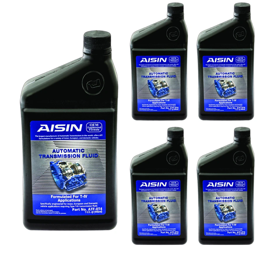 Toyota Lexus Type IV Automatic Transmission Fluid Service Aisin 5-quart Pack — 第 1/3 张图片