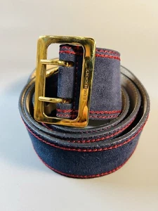 Burberry Runway Porsum Collection Of 2016 Wide Leather Women’s Belt Size 42(105) - Picture 1 of 10