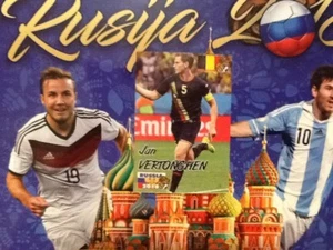 #352 Jan Vertonghen Belgium SchoolShop World Cup Russia 2018 sticker Tottenham - Picture 1 of 2