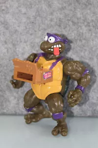 Pizza Tossin' Donatello 1993 Teenage Mutant Ninja Turtles Figure Playmates toys - Picture 1 of 5