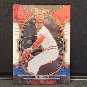 Mario Soto 2023 Select Baseball Concourse Tri-Color Prizm