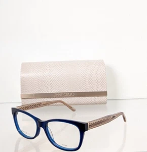 Brand New Authentic Jimmy Choo Eyeglasses JC223 BKU Rose Gold Frame 51mm - Picture 1 of 6