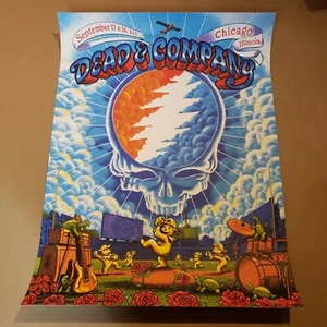 Dead and Company Wrigley Field 2021 Official Gig Print by James Flames AE/200 - Picture 1 of 3