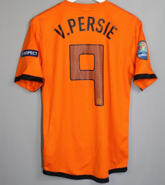 HOLLAND 2014/2015 HOME FOOTBALL SHIRT JERSEY 9 v. PERSIE NETHERLANDS KNVB  MENS S