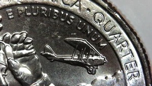 Bessie Coleman, uncirculated, MS/BU , cud on wing - Picture 1 of 5