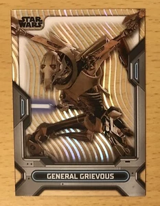 2023 TOPPS STAR WARS HIGH TEK BASE GENERAL GRIEVOUS REVENGE OF THE SITH 3 - Picture 1 of 2