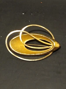 Vtg Unique Emmons Modernist Signed Brooch Pin - Picture 1 of 9