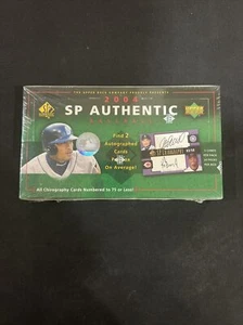 2004 Upper Deck SP Authentic Baseball Factory Sealed Hobby Box 24 Packs RARE - Picture 1 of 8