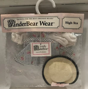 MUFFY VANDERBEAR Muffy's Outfit  "Muffy Requests the Pleasure HIGH TEA" NIP  - Picture 1 of 9