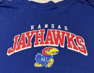 Kansas Jayhawks Short Sleeve T-shirt - 3XT - Picture 1 of 2