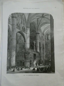 Merveille de l'art religieux 1873 la cathedrale de tolede - Bild 1 von 1
