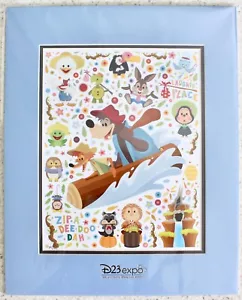 Disney D23 Expo Splash Mountain 2019 estampado de lujo de Jerrod Maruyama LE 100 - Imagen 1 de 4