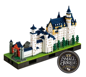 Nanoblock Deluxe, Schloss Neuschwanstein Castle, NB-009, 5800 Pieces, Lvl 5, NEW - Foto 1 di 6