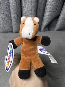 Vtg Mary Meyer Tippy Toes Finger Puppet Horse Pony Single 1999 Knucklehead Toy - Picture 1 of 8