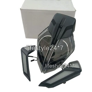 Fit For KTM Duke 250 390 GEN-3 "LED Front Headlight Headlamp & Side Mask" - Picture 1 of 9