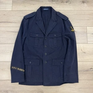 Polo Ralph Lauren Jacke PRL Bleecker Military Herren Large Navy Blau Schiff Boot - Bild 1 von 14