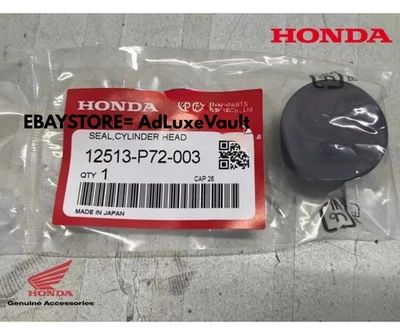 OEM Genuine for Honda Cam Cap Plug Seal Gasket 12513-P72-003 near Cylinder Head Foto 1 de 4