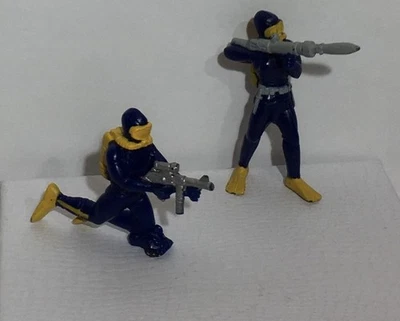 DE COLECCIÓN 1986 ¡GUMENTOS! Lote de 2 figuras de acción submarinas Mattel Foto 1 de 4