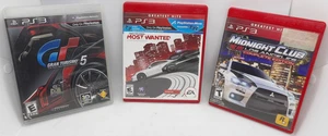 PS3 Racing Game Bundle 3: Midnight Club, Need for Speed Most Wanted, Etc... - Picture 1 of 11