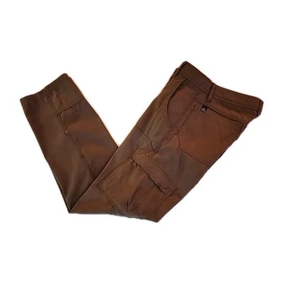 Pantalones prAna Pierna Recta Senderismo Aire Libre Rendimiento Elastizados Escalada Para Hombres 28x30 Foto 1 de 4