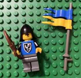 Lego Vintage Black Falcon Knight Castle minifigure x3 6074 6073 6030 6011 6103 