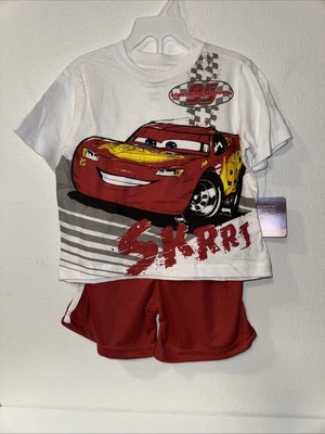 Disney Cars Rayo McQueen Niño Traje 5 Nuevo Foto 1 de 4
