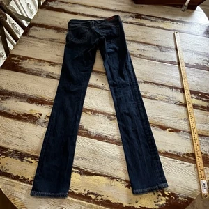Adriano Goldschmied Jeans Womens Size 26R Blue The Premiere Skinny Straight - Picture 1 of 10