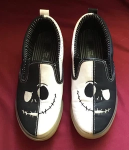 Nightmare Before Christmas Jack Skellington Schuhe - Kinder Größe 4 Halloween - Bild 1 von 5