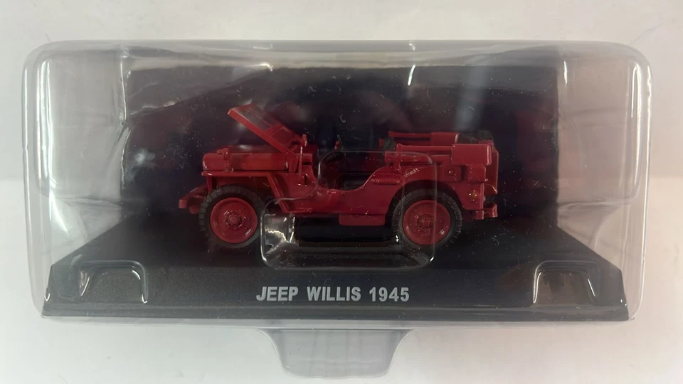 Jeep Willis 1945 Polizia De Agostini scala 1:43 pressofuso (F32) - Immagine 1 di 1