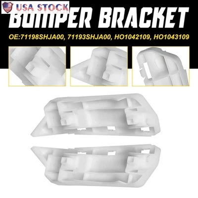 Soporte de soporte de parachoques delantero para Honda Odyssey 2005-2010 2x Foto 1 de 4