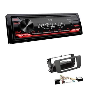 JVC Digital Radio Bluetooth DAB für Seat Ibiza IV Ibiza IV ST tuamgrau Canbus - Bild 1 von 5