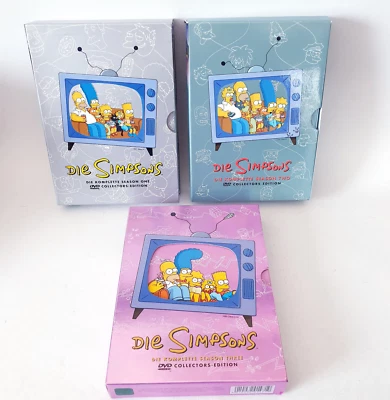 DVD Die Simpsons Komplette Staffel 1-3 - Bild 1 von 2