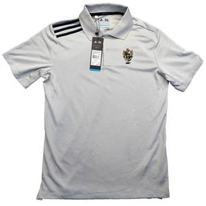 Polo Golf Shirt Adidas Climacool Junior Size L [3 Stripes] St Davis Golf Club PA - Picture 1 of 12