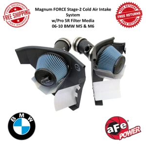 aFe 54-11272 Magnum Force Stage-2 w/Pro 5R Blue Filter Media For 06-10 BMW M5 M6 - Bild 1 von 12
