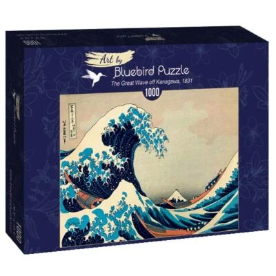 PUZZLE HOKUSAI KATSUSHIKA " La grande vague " 1000 pièces