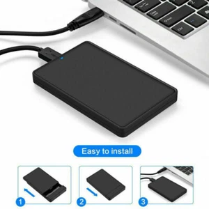 7+15 SATA Micro USB3.0 to 2.5 Inch Hard Disk Box External Enclosure HDD f - Photo 1/9