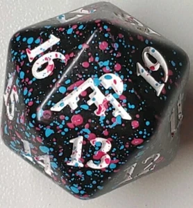 MTG Magic The Gathering Kamigawa Neon Dynasty Bundle dadi spindown oversize D20 - Foto 1 di 5