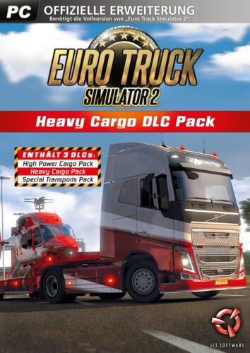 Euro Truck Simulator 2: Heavy Cargo DLC Pack PC Download Erweiterung Steam Code