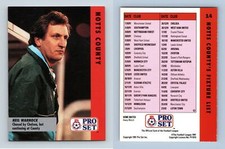 Neil Warnock Notts County #14 Pro-Set 1991-2 Fixtures List Football Trading Card