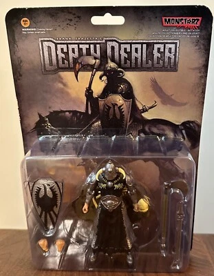 Figura Nueva Monstarz Death Dealer Frank Frazetta's Immortal Warrior 3.75" Foto 1 de 3