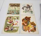 Lot of 4 Vintage Tray Puzzles Playskool  1960’s-80’s