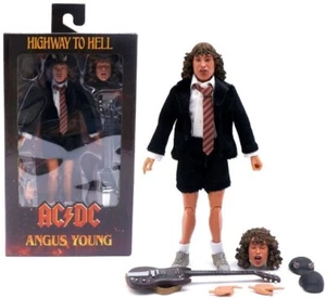 AC/DC Angus Young Highway To Hell 20cm NECA Clothed Action Figure Rock Star Toy - Picture 1 of 8