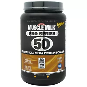Muscle Milk Pro Series Protein Powder Supplement Knockout Chocolate 40.7 oz - Picture 1 of 1