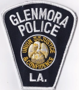 Glenmora White Border Police Patch Louisiana LA NEU  - Bild 1 von 1